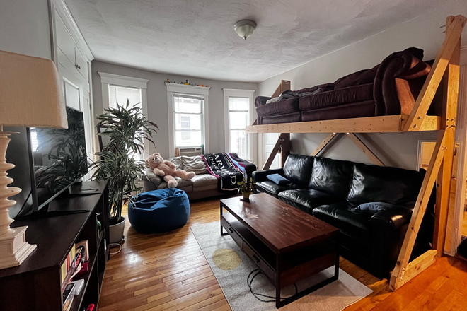 Living room - Summer Sublet w Lease Option; 1-4 Rooms Available in 4B2B House