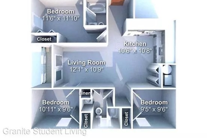 Layout - South State Street Towers (3B)