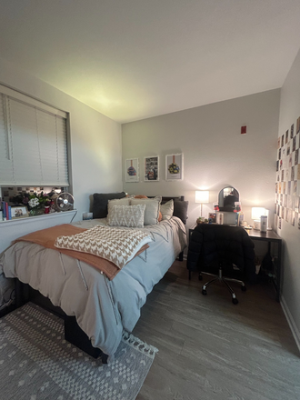 Bedroom Pt.1 - SPRING SEMESTER - RENT RATE FLEXIBLE /1 Bed/1 Bath Apartment Close to Campus/ Great Amenities