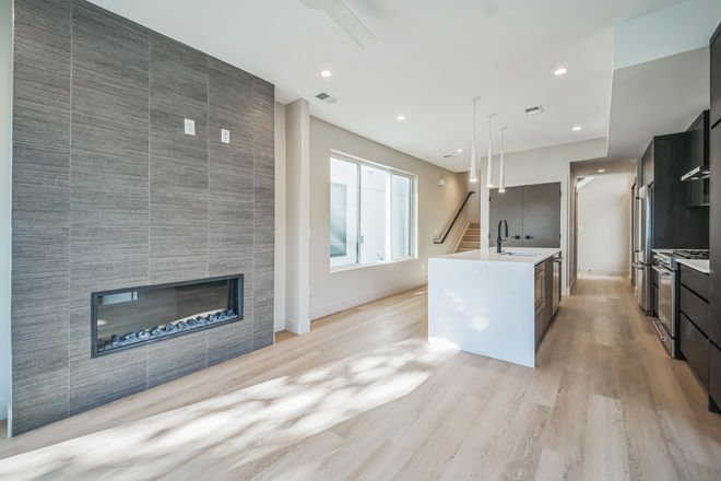 Kitchen - 3 PLUS 1 non-conforming 4th bedroom-Near new 3 story townhome! Steps to DU!