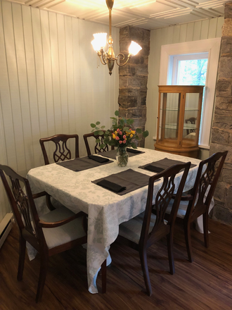 Dining Table with Chairs - Gorgeous Garden Apartment in Roland Park
