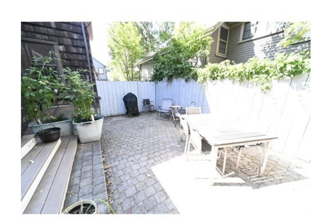 backyard - 4 bed 3.5 bath Brookline Duplex