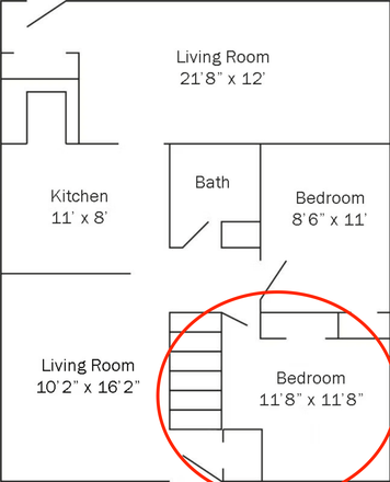 1st Floor Layout- This room is similar - Snyder Road