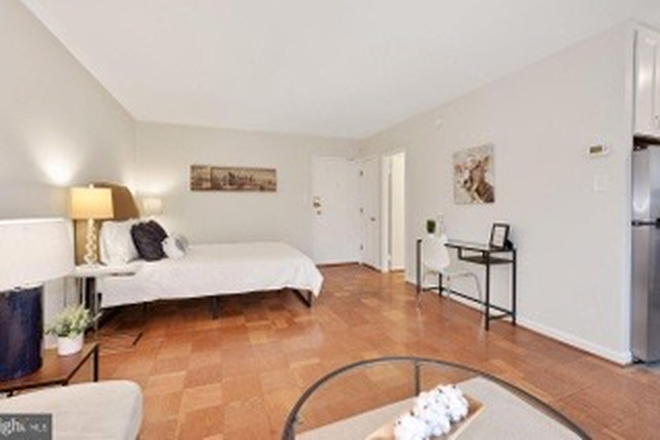 Amp,e Studio - Cleveland Park studio with reserved parking, one block to red line Condo