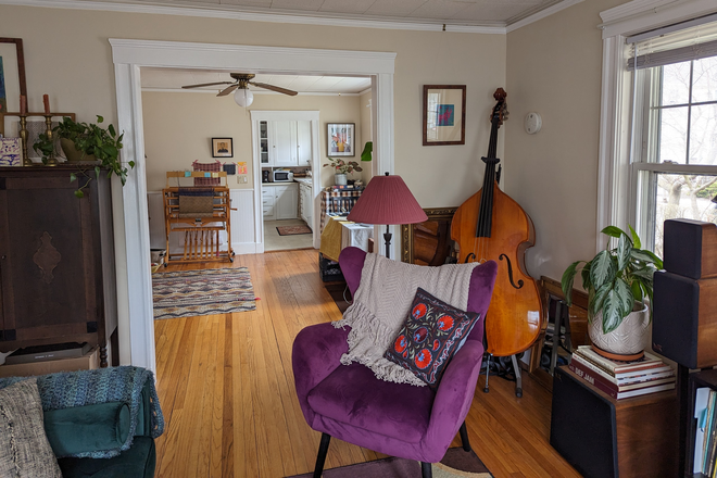 living room facing dining room and kitchen - 1st Floor of 2-Family House