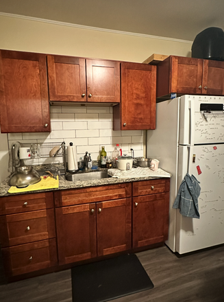 Downstairs Kitchen - Close to Tufts and Green line, looking for spring Sublet! Duplex
