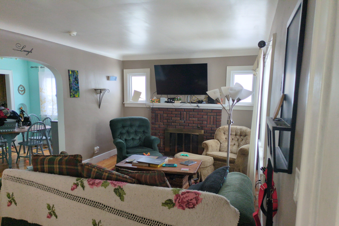 Living Room - Three Bedroom House near Downtown Lansing