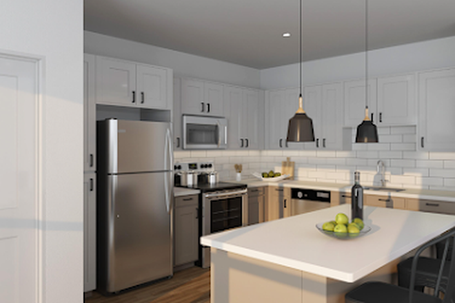 Kitchen - ASPEN HEIGHTS Apartments
