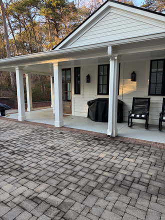 Exterior-Front door/patio - Carriage House close to Downtown Decatur and Emory