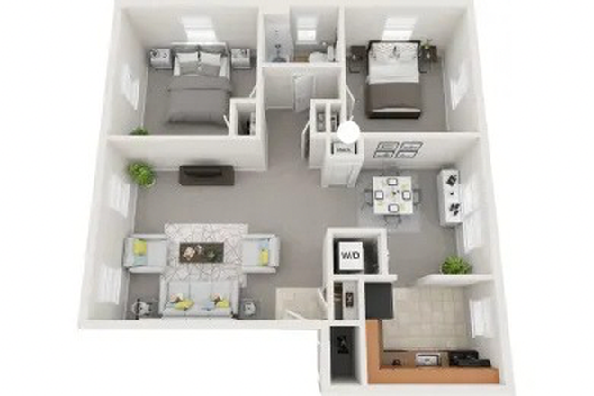 Floor Plan - Donnybrook Apartments