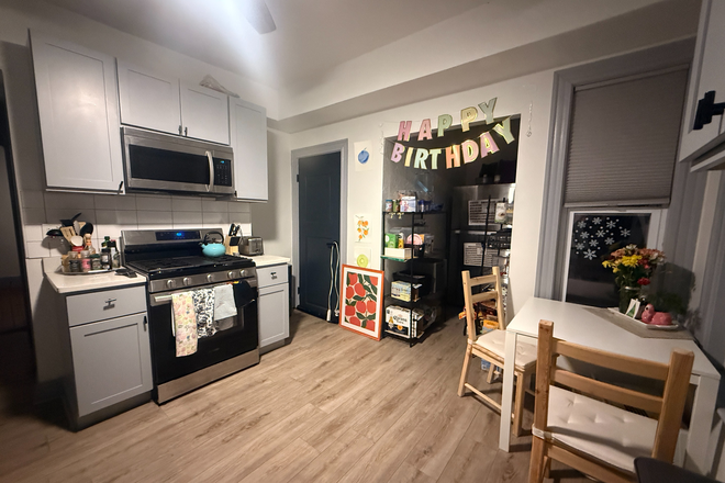 . - Newly renovated kitchen and bath, washer and dryer in unit, deck, prime location Apartments