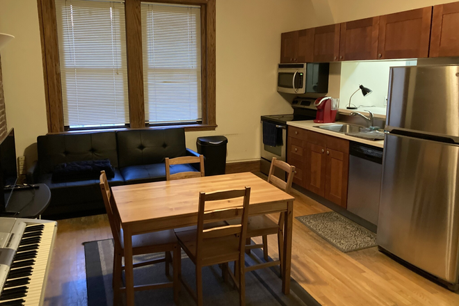 Living room - Large 1 Bed Available 9/1/25! *CONTACT NOAH 603-470-8181* Apartments
