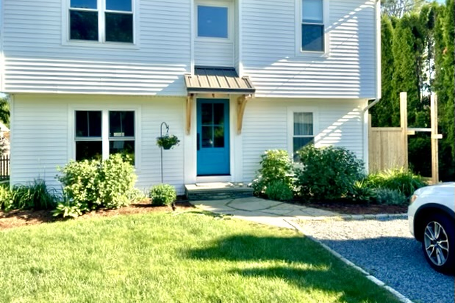 front of house - Matunuck Walk to beach!