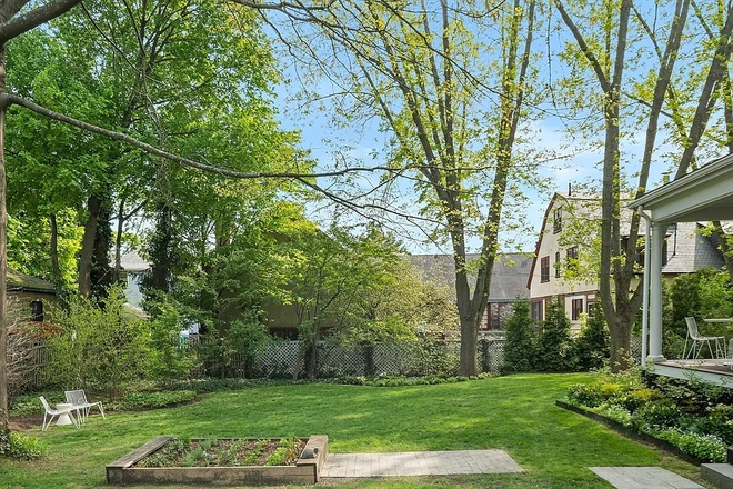 backyard - Elegant, spacious, art-filled Cambridge/Boston home. Absolutely stunning!