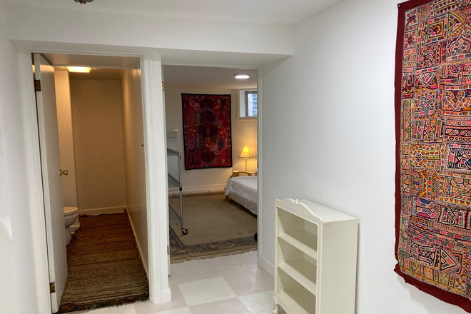 Looking into the bedroom - Beautiful One Bedroom Apartment in Roland Park Ready to Rent