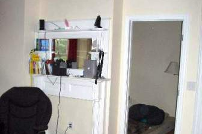 view into bedroom - Prospect St/Broadway post-doc house.