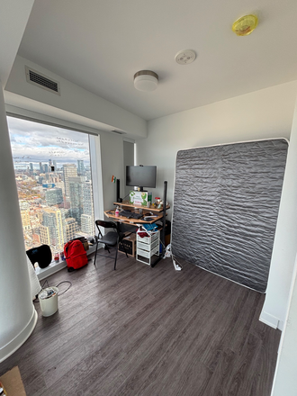 Bedroom Window 1 - 1 Bedroom 1 Bath in 2 Bedroom 2 Baths. Only for female. Furnished. At Front and Spadina Apartments