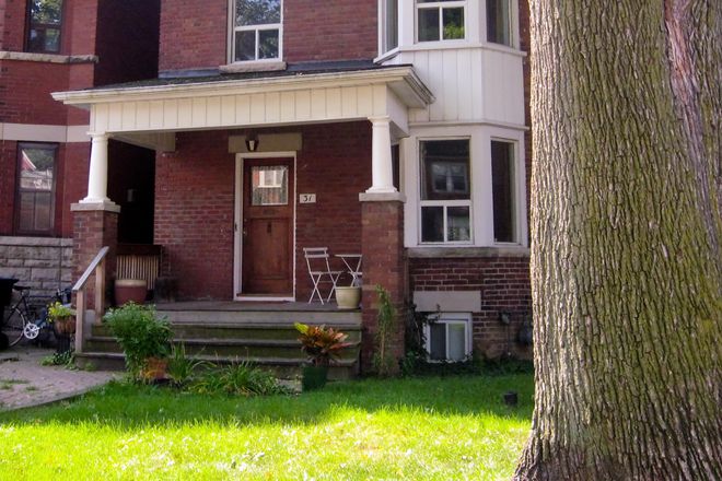 Front of House - Downtown Location! Bright 2-bedroom basement apt fully furnished all included at St. Clair & Oakwood
