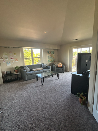 Living room - Waterbury Apartments, Single bedroom in 2 Bed, 2 Bath