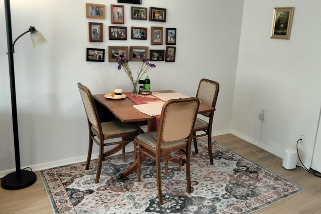 Dining Room - Sunny, spacious, quiet, furnished 1-BR in great location Apartments