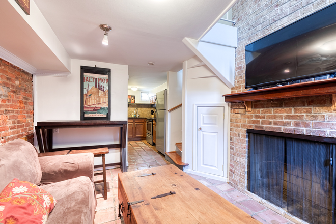 Lower level - Ridgley's Delight Row House