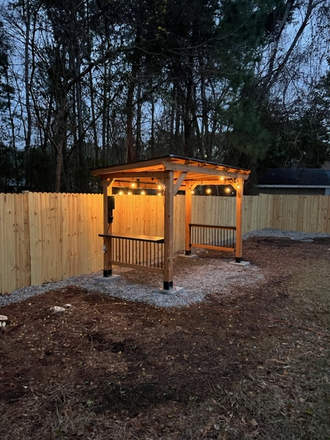 Back Yard #2 - A nice and quiet 4 bdr-2 bath house is up for rent for the 2026-2027 school year!