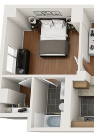 Bedroom for rent - Peninsula Apartments