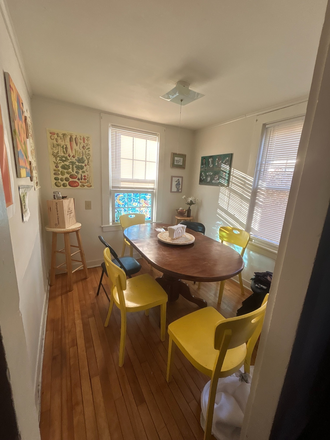 Dining area - 1-4 Bedroom Summer Sublet in Downtown Amherst House