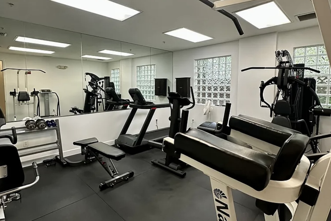 Gym on Property - Coconut Grove Studio For Rent Condo