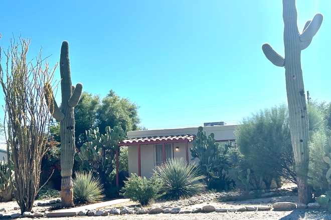 Street View has Mature Desert Landscaping - Off Road Parkimg is on the Left. - One Bedroom Casita