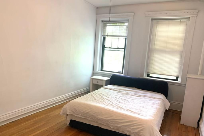 Guest Bed Room , with Vintage Celing Fan,  has no Bed or Matress, Tenant brings his own - Semi-furnished 2-bedroom condo furnished living, dining , kitchen. Tenant supplies beds, mat