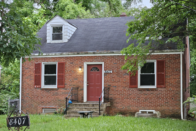 Outside street view - 8407 Potomac Avenue