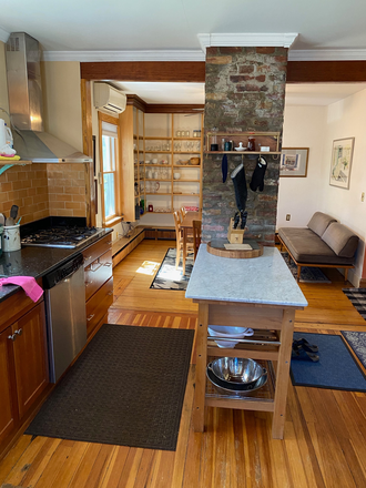 kitchen - Duplex, two beds two baths, Furnished, Charles, River, Harvard . Apartments