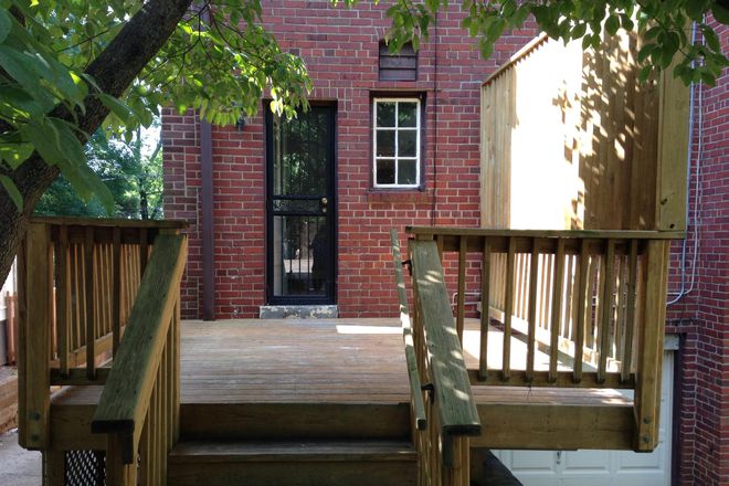Rear View - Property in Foxhall, DC House