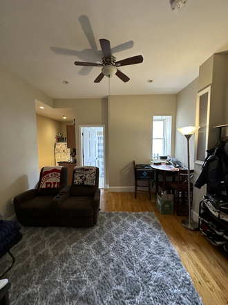 Living Room - 2 Bed, 1 Bath on Commonwealth Ave. Condo