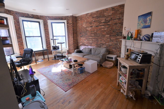 living room - Spacious 1 bed/bath - Available 9/1 - Marlborough St. - Special Deal: 100% OFF BROKERS FEE
