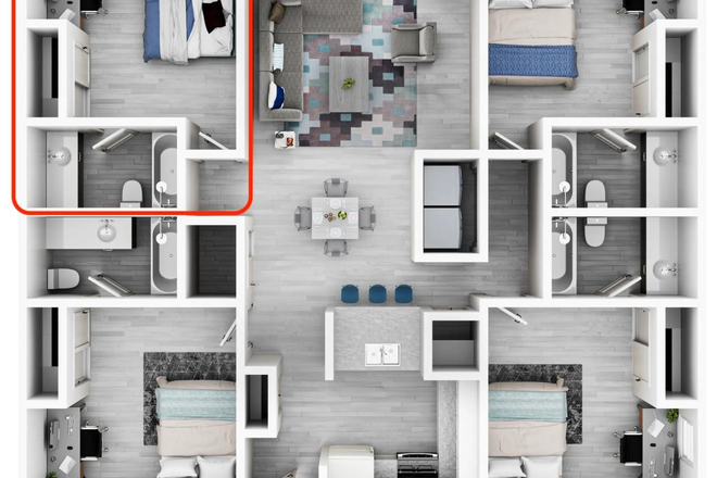 Unit - Northgate Lakes Apartments