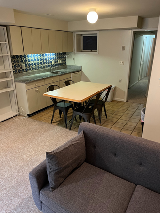 Apartment living area - Furnished two-Beds, and two-full-Baths, on The Hill, 5-blks to Union Station