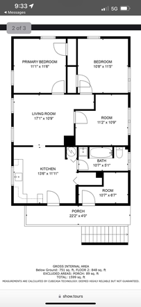 Floorplan - Apartment in Willimantic