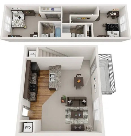 Floor Plan - The James apartments