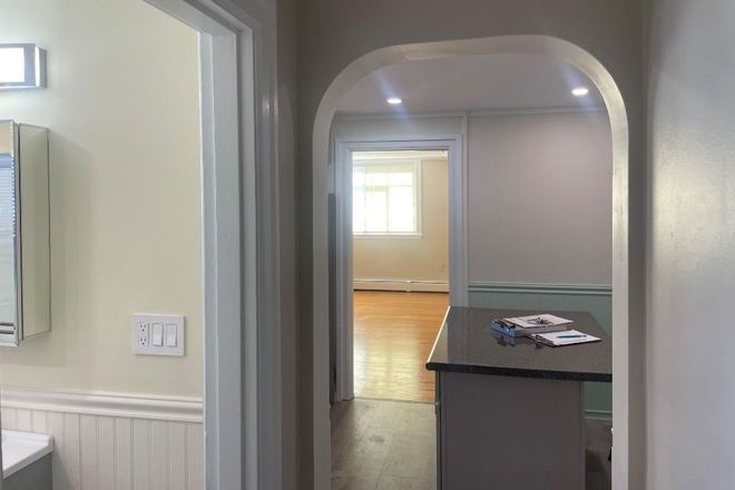 kitchen - one bedroom just over East Side line in Oak Hill Pawtucket heat and hot water inc Apartments