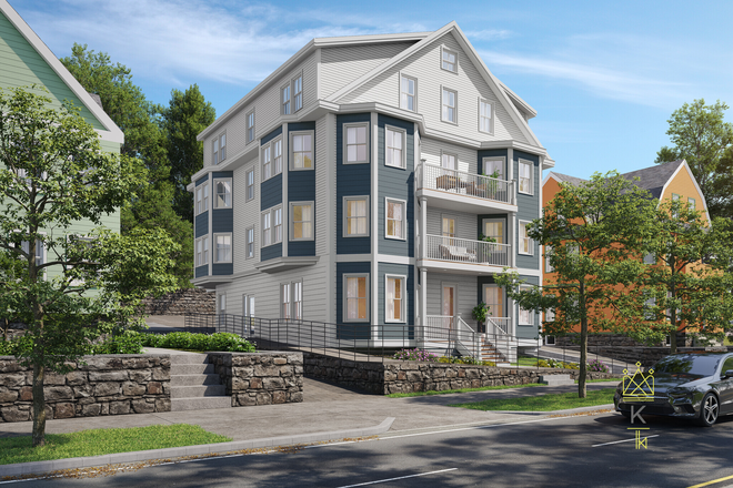 exterior - New construction 3 bed/2 bath with balcony and parking included! Apartments