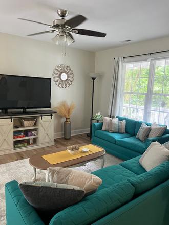 Living Room (not our furniture, will be changing it) - 3 Bed 2 Bath Home