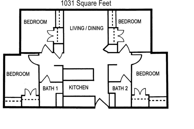 apartment - Bryce Jordan Tower Apartments