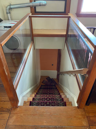 internal staircase - Duplex, two beds two baths, Furnished, Charles, River, Harvard . Apartments
