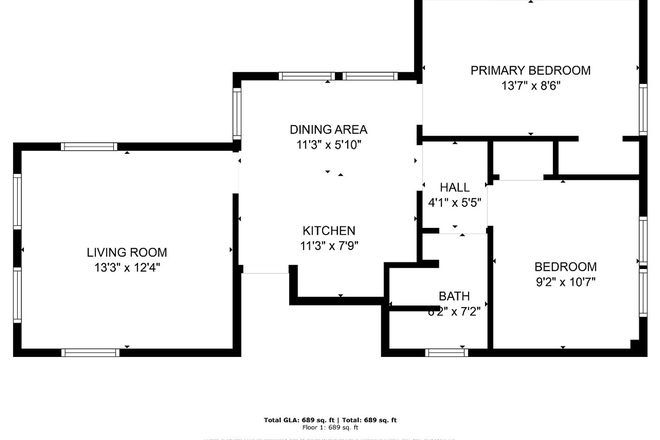 Photo - 2033 Murray Hill Rd - 2BR/1.0BA Apartments