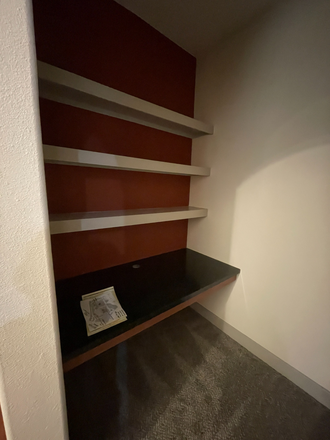 Small Common Office - Apartment 2401 at Lofts at Lakeview, great view, good lighting, convenient location