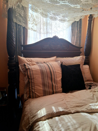 Bedroom A: $1,680 Private room with Queen sized bed - Private room for rent in an artist design shared condo unit at Scadding Avenue