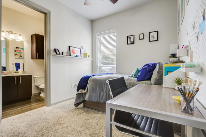 Bedroom - The Lark on Northgate Apartments