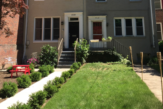 Front - Amazing Location!!!  Across  from Georgetown U/Hospital.  Beautifully Renovated. Townhome